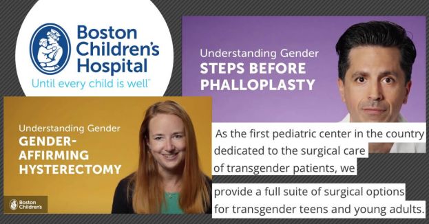 Watch: &#039;Sick&#039; Boston Hospital Pushes Trans Surgeries On Youth