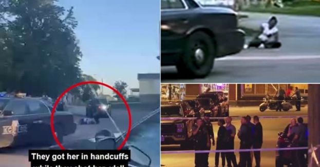 Graphic Video: Kansas City Police Shoot Unarmed Pregnant Women 5 Times
