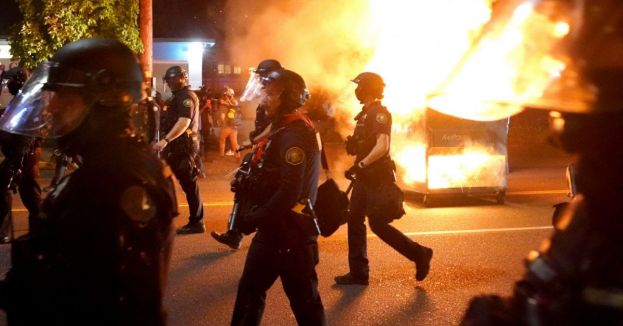 Watch: Portland Police Commissioners House Torched By AntiFa After &#039;Not Defunding Enough&#039;