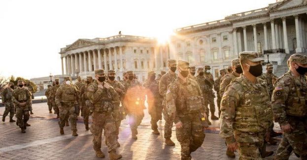 Watch: DC Looking More Like Military Encampment Than A Free &amp; Democratic City