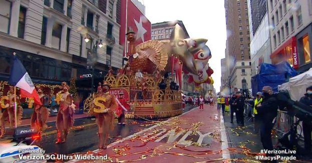 Watch: Sad Display As Famous Macy&#039;s Parade Passes By Desolate, Empty, Locked-Down NYC