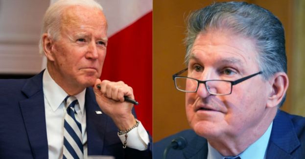 Manchin Reveals Biden Is Not Aligned With White House Agenda