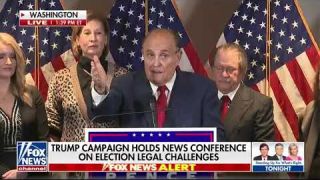 TRUMP CAMPAIGN HOLDS NEWS CONFERENCE ON ELECTION LEGAL CHALLENGES