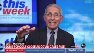 Dr. Anthony Fauci :“Close the bars and keep the schools open,”