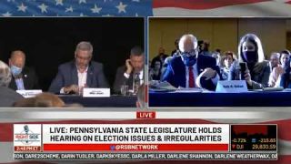 President Trump calls into the Pennsylvania State Legislature Hearing on Election Irregularities.