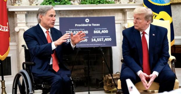 Donald Trump Backs Gov. Abbott: Begs States To SURGE National Guard To Texas
