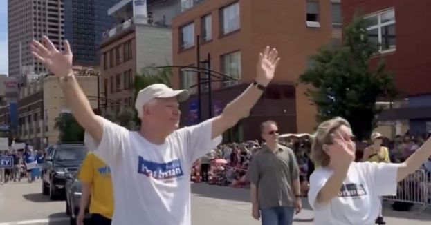 Watch: 'Tampon Tim' Steals The Show With "Jazz Hands" As Pride Parade Grand Marshal!