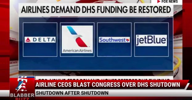 Airline CEOs Blast Congress Over DHS Shutdown