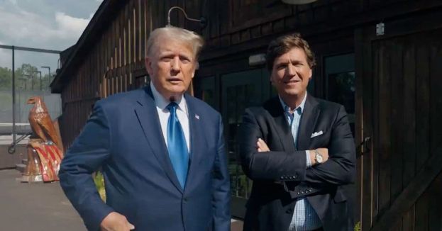Trump Slams ‘Kooky’ Tucker After Wild Prediction He’ll Quit Early!