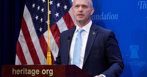 Heritage Chief Faces Conservative Criticism After Backing Carlson Interview