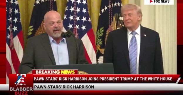 Pawn Stars' Rick Harrison Joins President Trump At The White House