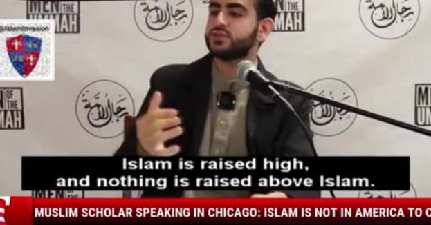 Muslim Scholar Speaking In Chicago: Islam Is Not In America To Co-Exist