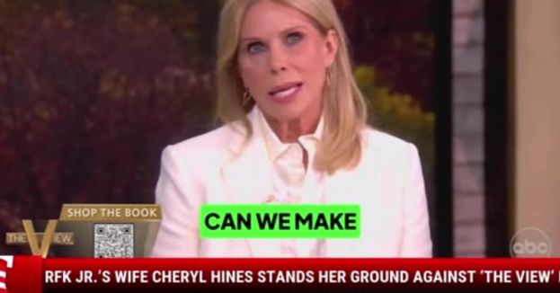 RFK Jr.’s Wife Cheryl Hines Stands Her Ground Against ‘The View’ Hosts