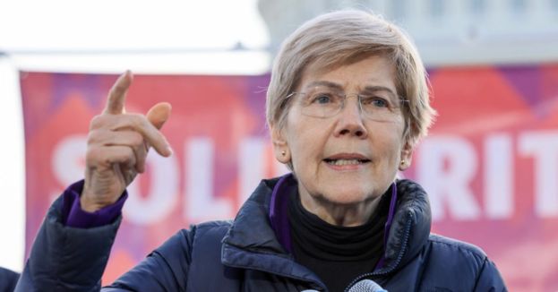 'Pocahontas' Warren Gushes Over Democrat With Nazi Tattoo Past While Smearing Christian Veteran As Extremist