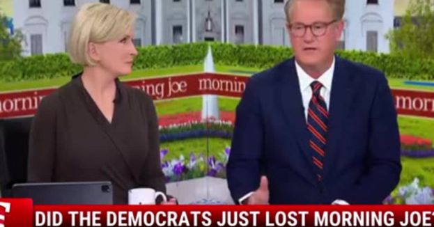 Did The Democrats Just Lost Morning Joe?