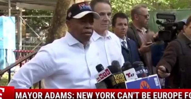 Mayor Adams: New York Can't Be Europe Folks