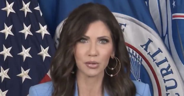 Dem Senators Accuse Kristi Noem Of Hatch Act Violations Over Bombshell TSA Video