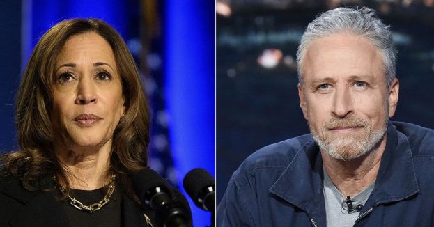 Watch Kamala Leave Jon Stewart Speechless With Biden Claim (Video)