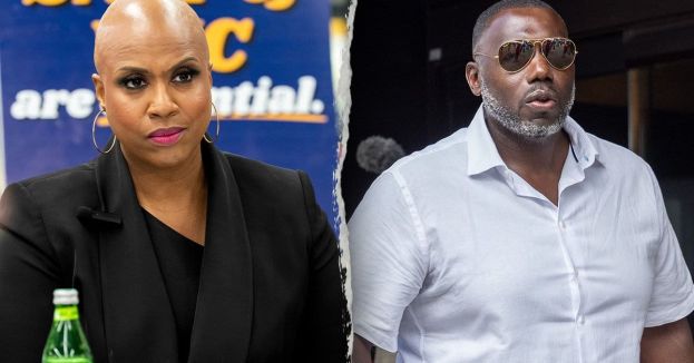 Ayanna Pressley’s Ex-Con Husband Loses It, Slaps Phone Away When Asked About Fraud Claims