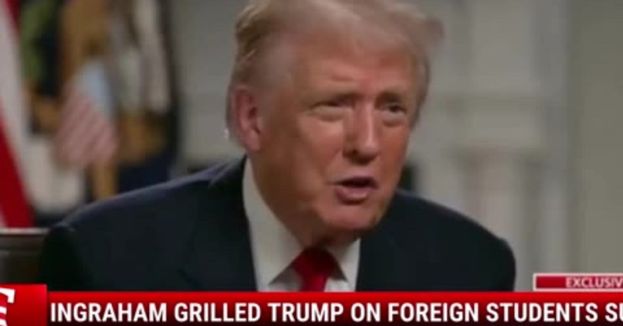 Ingraham Grilled Trump On Foreign Students Surge