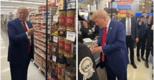 You Won't Believe What Trump Did In A Pennsylvania Grocery Store—Watch The Surprising Moment!