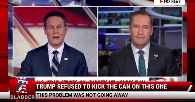 Trump Refused To Kick The Can On This One