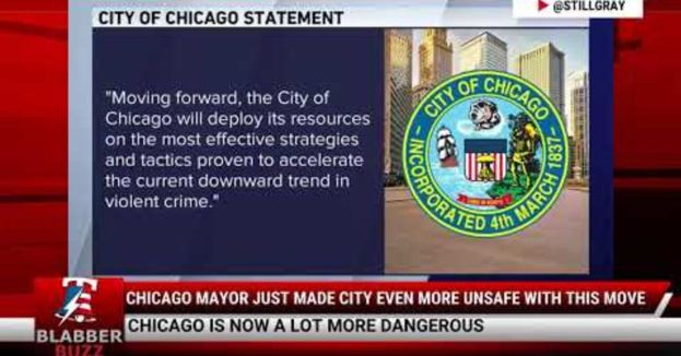 Watch: Chicago Mayor Just Made City Even More UNSAFE With This Move