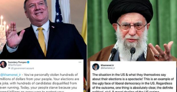 Mike Pompeo And Iranian Leader Get Into Twitter Fight As Trump Tightens Iranian Noose