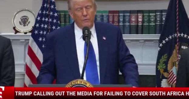 Trump Calling Out The Media For Failing To Cover South Africa Horrors