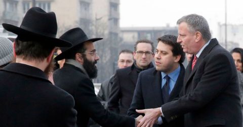 DeBlasio Blasts NY Jews For Covid Danger During Rabbi Funeral, But OK&#039;s Biden Celebrations