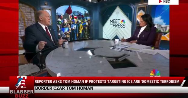 Reporter Asks Tom Homan If Protests Targeting ICE Are ‘Domestic Terrorism