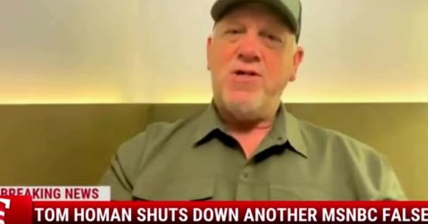 Tom Homan Shuts Down Another MSNBC Falsehood