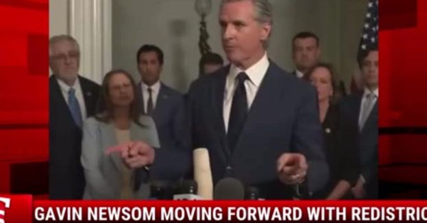 Gavin Newsom Moving Forward With Redistricting