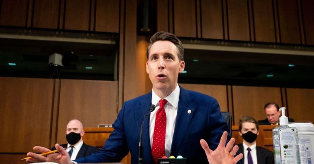 Hawley Is Fighting A Solo Battle Against China