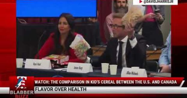 Watch: The Comparison In Kid's Cereal Between The U.S. And Canada