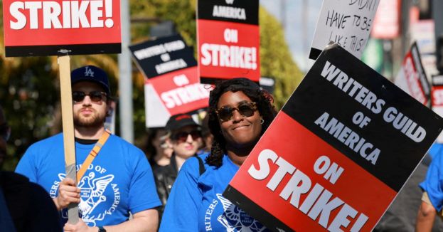 This Hollywood Superstar CAVES Under Pressure From Writers Guild Strike