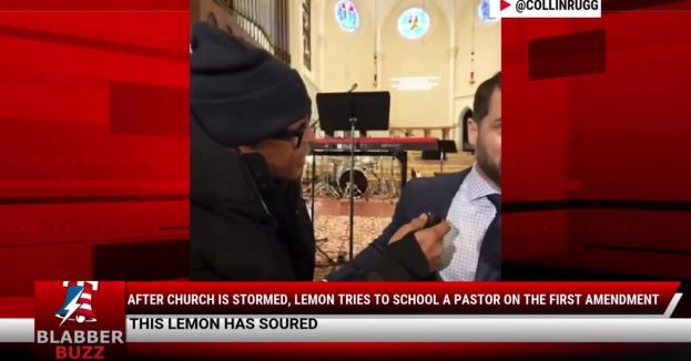 After Church Is Stormed, Lemon Tries to School A Pastor On The First Amendment