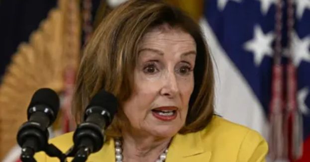 WATCH: Nancy Pelosi Slips-Up While Knocking Trump's 