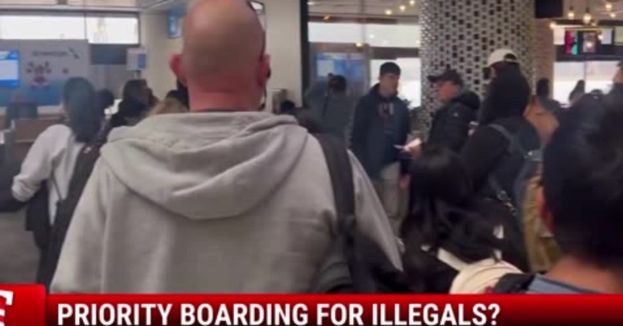Watch: Priority Boarding For Illegals?