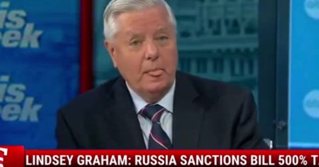 Lindsey Graham: Russia Sanctions Bill 500% Tariff