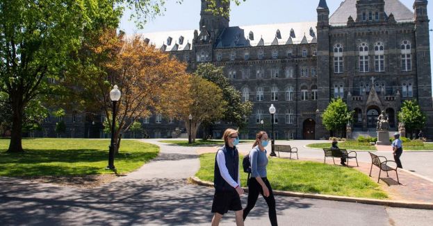 Mask On: Woke DC University Reveals COVID Rules As Semester Begins