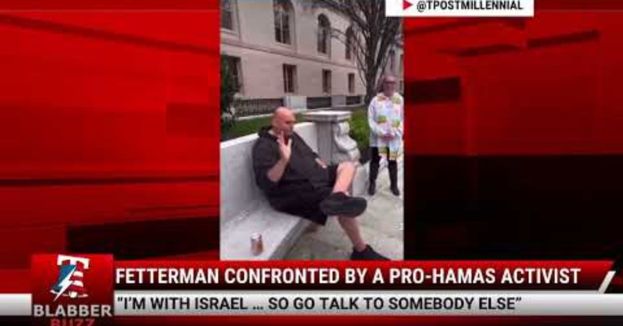 Watch: Fetterman Confronted By A Pro-Hamas Activist