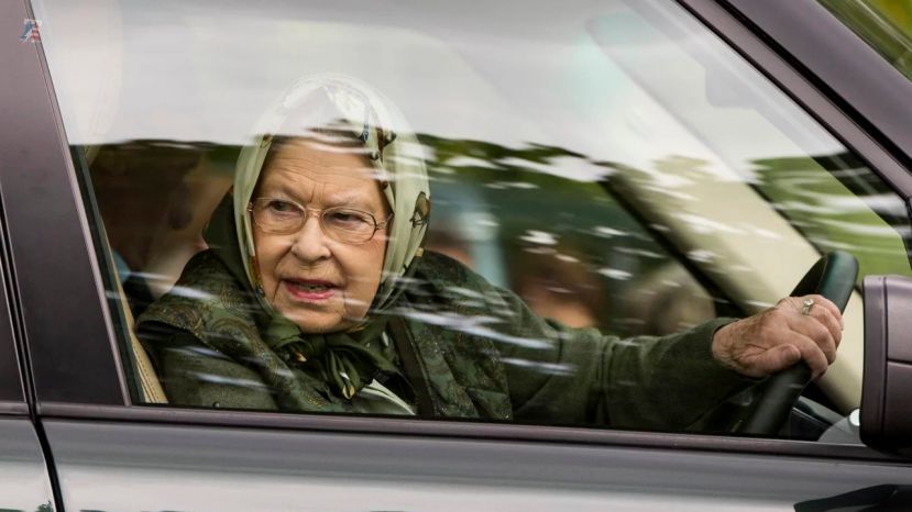 Her Majesty’s Driving Always Brought Attention