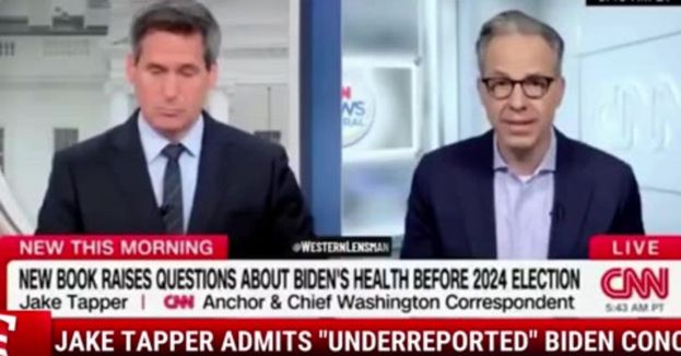 Finally! Jake Tapper Admits "Underreported" Biden Concerns