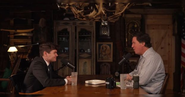 Trump Delivers Strong Response When Pressed About Tucker Carlson–Nick Fuentes Interview—Watch!