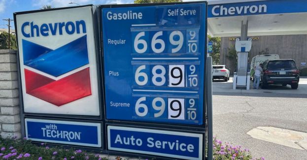 Fill &#039;Em Up - Buy On The Dip: Gas Prices Drop Below $5 But Experts Warn It Is Only Temporary