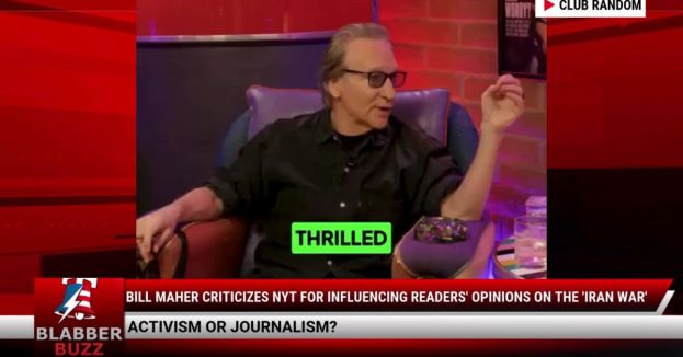 Bill Maher Criticizes NYT For Influencing Readers' Opinions On The 'Iran War'