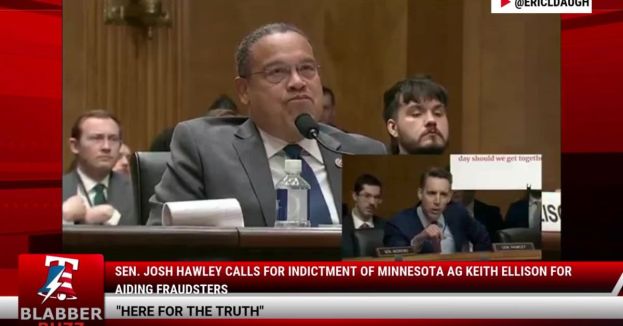 Sen. Josh Hawley Calls For Indictment of Minnesota AG Keith Ellison For Aiding Fraudsters