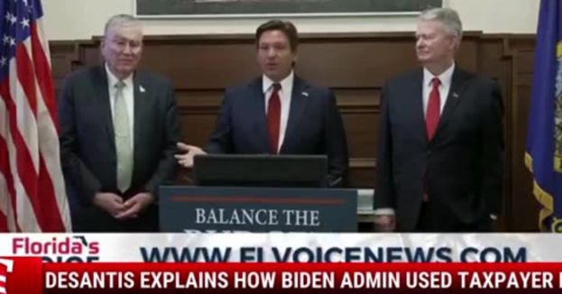 Unbelievable: DeSantis Explains How Biden Admin Used Taxpayer Funds