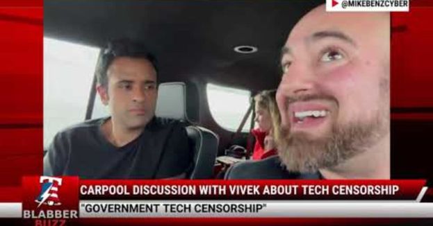 Watch: Carpool Discussion With Vivek About Tech Censorship